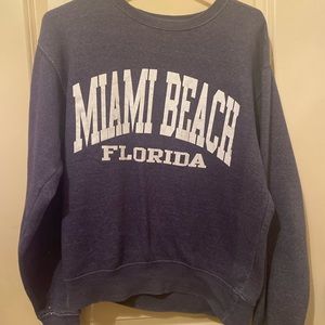 Miami Beach crewneck